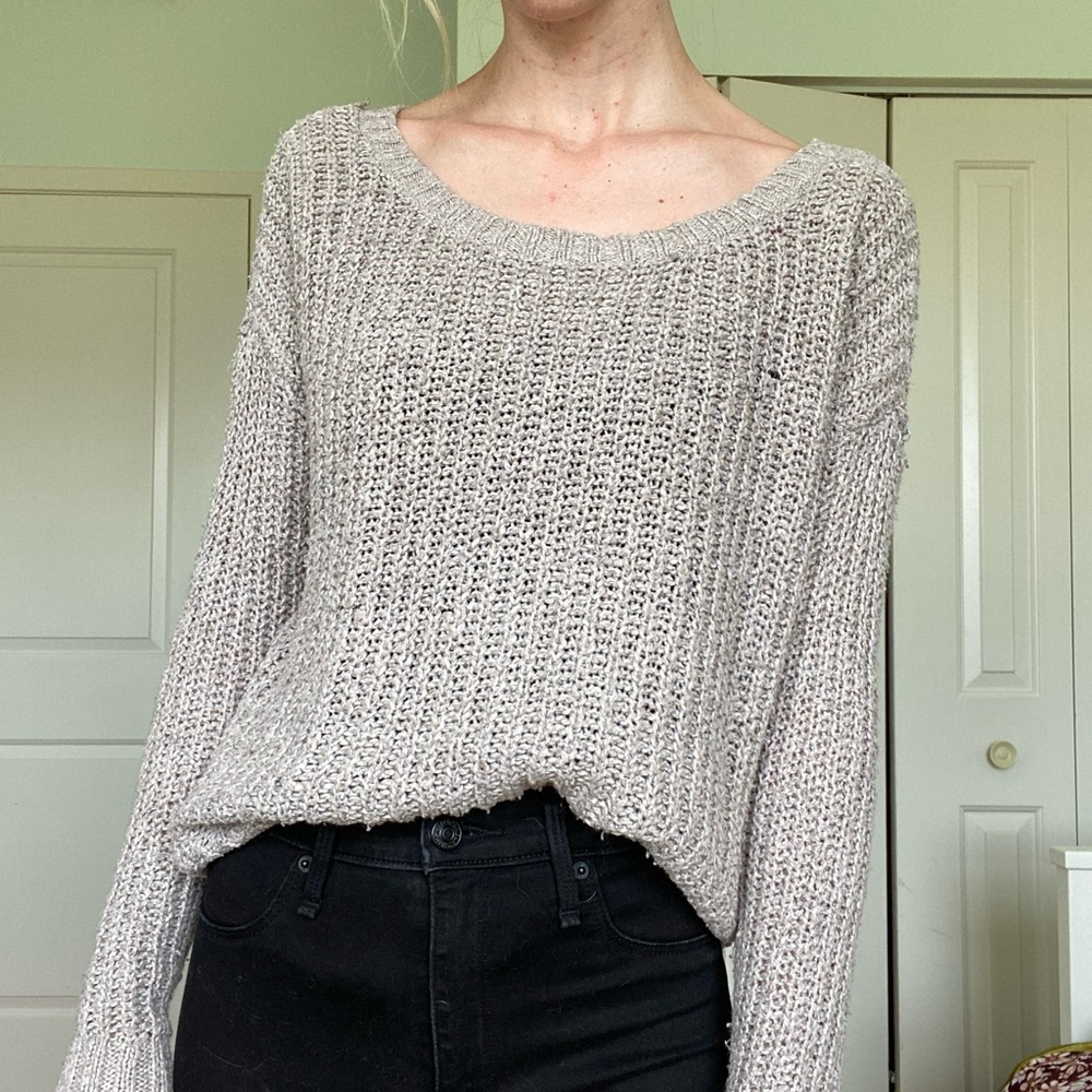 Aerie gray sweater